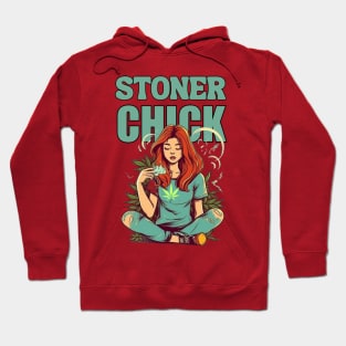 Stoner Girl Cannabis Hoodie